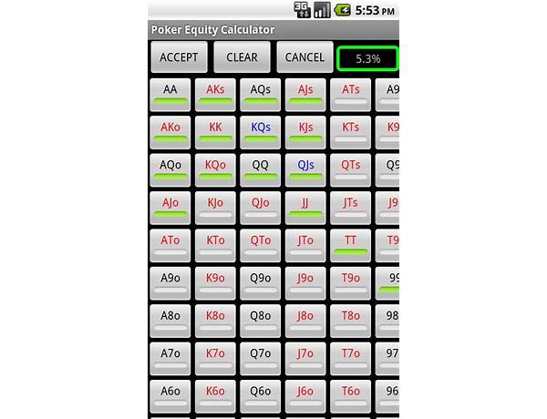 Poker Equity Calculator for Android - Download the APK from Habererciyes
